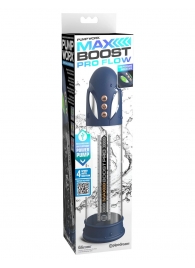Синяя вакуумная автоматическая помпа Max Boost Pro Flow - Pipedream - в Орехово-Зуево купить с доставкой