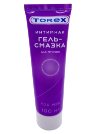 Гель-смазка на водной основе For Men - 100 мл. - Torex - купить с доставкой в Орехово-Зуево