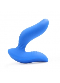 Синий вибромассажер простаты 3,5’’ Curve P-spot Massager - 12 см. - Erokay - в Орехово-Зуево купить с доставкой