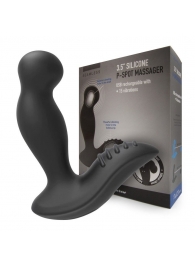 Черный вибромассажер простаты 3,5’’ P-spot Massager - 12,5 см. - Erokay - в Орехово-Зуево купить с доставкой