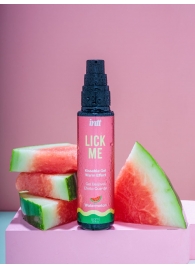 Гель Lick Me с согревающим эффектом и ароматом арбуза - 50 мл. - INTT - купить с доставкой в Орехово-Зуево