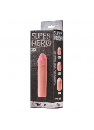 Фаллоудлинитель SUPER HERO Tempter - 16 см. - Lola Games - в Орехово-Зуево купить с доставкой