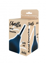 Черный анальный душ Anal Douche L - Lola Games - купить с доставкой в Орехово-Зуево