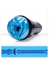 Мастурбатор-вагина Fleshlight Freaks Alien Blue Metallic - Fleshlight - в Орехово-Зуево купить с доставкой
