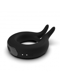 Черное эрекционное кольцо Marry Me Rechargeable Vibrating Cockring - Adrien Lastic - в Орехово-Зуево купить с доставкой