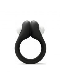 Черное эрекционное кольцо Zippy Vibrating Ring With Bullet - Adrien Lastic - в Орехово-Зуево купить с доставкой