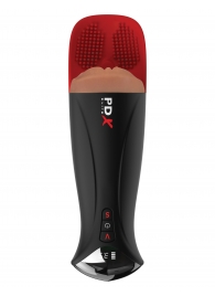 Мастурбатор-вагина в колбе с вибрацией Fuck-O-Matic Pro XL - Pipedream - в Орехово-Зуево купить с доставкой