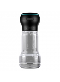 Набор PowerBlow   Feel Pocket Stroker Crystal: мастурбатор и интерактивная насадка - Kiiroo - в Орехово-Зуево купить с доставкой