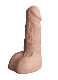 Телесный фаллоудлинитель с мошонкой Cock Next - 17 см. - LOVETOY (А-Полимер) - в Орехово-Зуево купить с доставкой