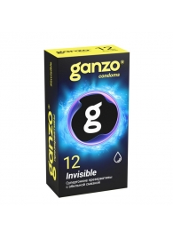 Супертонкие презервативы Ganzo Invisible - 12 шт. - Ganzo - купить с доставкой в Орехово-Зуево