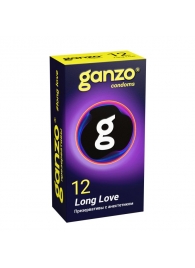 Презервативы с анестетиком для продления удовольствия Ganzo Long Love - 12 шт. - Ganzo - купить с доставкой в Орехово-Зуево