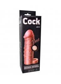 Фаллоудлинитель с кольцом COCK size L - 16,5 см. - LOVETOY (А-Полимер) - в Орехово-Зуево купить с доставкой