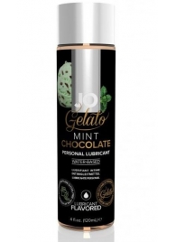 Лубрикант с ароматом мятного шоколада JO GELATO MINT CHOCOLATE - 120 мл. - System JO - купить с доставкой в Орехово-Зуево
