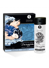 Интимный мужской крем SHUNGA DRAGON SENSITIVE - 60 мл. - Shunga - купить с доставкой в Орехово-Зуево
