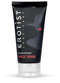 Возбуждающий гель для женщин MAGIC SENSE - 50 мл. - Erotist Lubricants - купить с доставкой в Орехово-Зуево