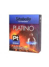 Стимулирующая насадка с усиками Platino  Вулкан - Sitabella - купить с доставкой в Орехово-Зуево