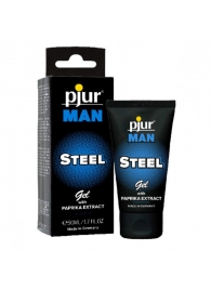 Эрекционный гель для пениса pjur MAN Steel Gel - 50 мл. - Pjur - купить с доставкой в Орехово-Зуево