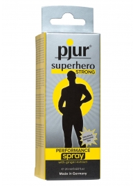 Спрей-пролонгатор длительного действия pjur SUPERHERO Strong Spray - 20 мл. - Pjur - купить с доставкой в Орехово-Зуево