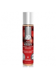 Смазка с ароматом клубники JO Flavored Strawberry Kiss - 30 мл. - System JO - купить с доставкой в Орехово-Зуево