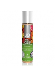 Смазка с ароматом тропических фруктов JO Flavored Tropical Passion - 30 мл. - System JO - купить с доставкой в Орехово-Зуево