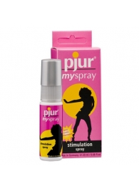 Возбуждающий женский спрей pjur MYSPRAY - 20 мл. - Pjur - купить с доставкой в Орехово-Зуево