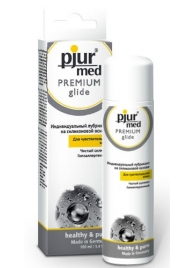 Гипоаллергенный силиконовый лубрикант pjur MED Premium glide - 100 мл. - Pjur - купить с доставкой в Орехово-Зуево