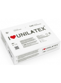 Ультратонкие презервативы Unilatex Ultra Thin - 144 шт. - Unilatex - купить с доставкой в Орехово-Зуево