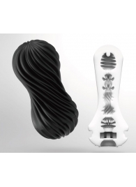 Мастурбатор FLEX Rocky Black с плотным рельефом - Tenga - в Орехово-Зуево купить с доставкой
