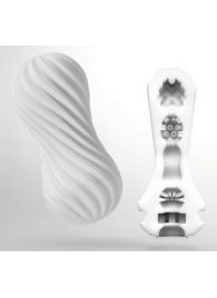 Мастурбатор FLEX Silky White с мягким рельефом - Tenga - в Орехово-Зуево купить с доставкой