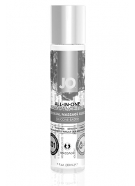 Массажный гель ALL-IN-ONE Massage Oil Sensual нейтральный - 30 мл. - System JO - купить с доставкой в Орехово-Зуево