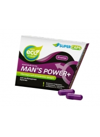 Капсулы для мужчин Man s Power+ с гранулированным семенем - 10 капсул (0,35 гр.) - SuperCaps - купить с доставкой в Орехово-Зуево