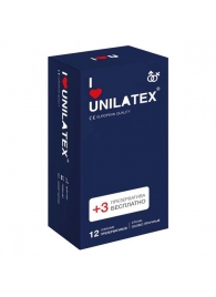 Ультрапрочные презервативы Unilatex Extra Strong - 12 шт. + 3 шт. в подарок - Unilatex - купить с доставкой в Орехово-Зуево