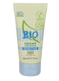 Органический лубрикант для чувствительной кожи Bio Sensitive - 50 мл. - HOT - купить с доставкой в Орехово-Зуево