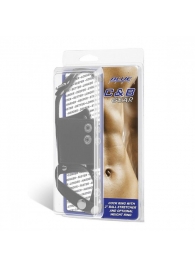 Кольцо на член и мошонку Cock Ring With 2  Ball Stretcher And Optional Weight Ring - BlueLine - в Орехово-Зуево купить с доставкой
