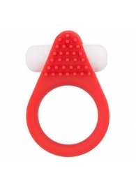 Красное эрекционное кольцо LIT-UP SILICONE STIMU RING 1 RED - Dream Toys - в Орехово-Зуево купить с доставкой