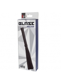 Чёрная плеть BLAZE WHIP BLACK - Dream Toys - купить с доставкой в Орехово-Зуево