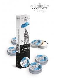 Набор из 5 свечей Petits Joujoux London с ароматом ревеня, амбры и чёрной смородины - MyStim - купить с доставкой в Орехово-Зуево