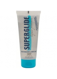 Интимная смазка на водной основе Superglide - 100 мл. - HOT - купить с доставкой в Орехово-Зуево