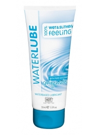 Гель-смазка на основе чистой родниковой воды WaterLube - 30 мл. - HOT - купить с доставкой в Орехово-Зуево