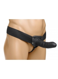 Полый страпон Erection Assist - 15,2 см. - XR Brands - купить с доставкой в Орехово-Зуево