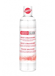 Лубрикант на водной основе с ароматом клубники SWEET STRAWBERRY - 300 мл. - Waterglide - купить с доставкой в Орехово-Зуево