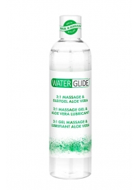 Гель-смазка 2-в-1 MASSAGE   LUBRICANT ALOE VERA - 300 мл. - Waterglide - купить с доставкой в Орехово-Зуево