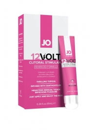 Возбуждающая сыворотка мощного действия JO Volt 12V - 10 мл. - System JO - купить с доставкой в Орехово-Зуево