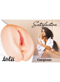 Мастурбатор с 2 тоннелями Satisfaction Gorgeous - Lola Games - в Орехово-Зуево купить с доставкой