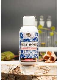 Интимный гель-смазка WET ROSE - 100 мл. - БиоМед - купить с доставкой в Орехово-Зуево