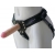 Черный пояс-трусики с двумя насадками  Экзотик-Linda  - 15,5 и 10,5 см. - LOVETOY (А-Полимер) - купить с доставкой в Орехово-Зуево