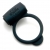 Темно-серое эрекционное кольцо Vibrating Love Ring с вибрацией - Fifty Shades of Grey - в Орехово-Зуево купить с доставкой