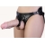 Гигантский фаллоимитатор на присоске в комплекте с трусиками - 26 см. - LOVETOY (А-Полимер) - купить с доставкой в Орехово-Зуево