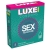 Ребристые презервативы LUXE Royal Sex Machine - 3 шт. - Luxe - купить с доставкой в Орехово-Зуево