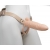 Телесный фаллопротез MEN STYLE с анальным стимулятором - 17,5 см. - LOVETOY (А-Полимер) - купить с доставкой в Орехово-Зуево